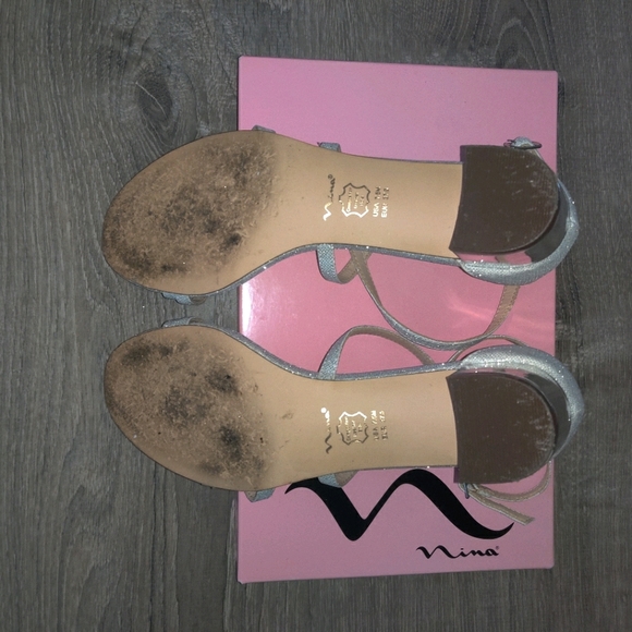 Nina Shoes Shoes Nina Shoes Glory Silver Bliss 75 Poshmark